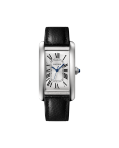 Tank Américaine | Large model, automatic movement, steel, leather
