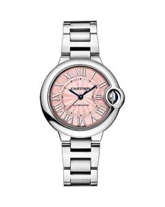 WSBB0033 Ballon Bleu de Cartier l 33 mm, quartz movement, steel
