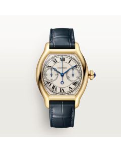 CRWHTO0007 Cartier Privé Tortue l Manual movement | Yellow gold | Leather strap