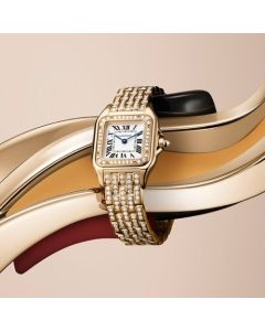 WJPN0059 Panthère de Cartier Watch | Yellow Gold, Quartz, Diamond-Set Bracelet