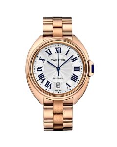 WGCL0002 Clé de Cartier l 40mm, Automatic, 18k Rose Gold, Bracelet