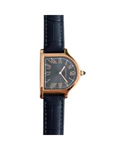 WGCC0003 Privé Cloche de Cartier l Manual, Rose Gold, Leather Strap