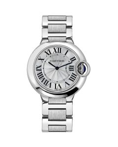 W69011Z4 Ballon Bleu de Cartier l 36 mm, quartz movement, steel