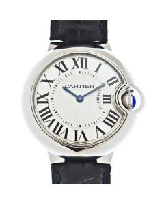 WSBB0034 Ballon Bleu de Cartier l Quartz, Stainless Steel, Leather Strap