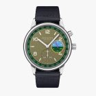 Club Sport Neomatik Worldtimer Jungle Ref. 790.S2 l Textile woven Strap