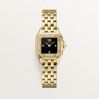 WJPN0053 Panthère de Cartier l Small model, quartz movement. 18K yellow gold