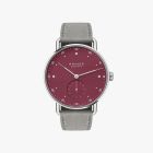 Metro 33 Muted Red Ref. 1123 l Sapphire crystal glass back