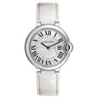 W6920087 Ballon Bleu de Cartier l 36 mm, quartz movement, steel, leather