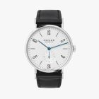 TANGENTE 38 DATE  Ref. 130| Horween Genuine Shell Cordovan black Strap