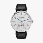 TANGENTE NEOMATIK 39 SILVERCUT Ref. 141 | Horween Genuine Shell Cordovan Remborde Black Strap