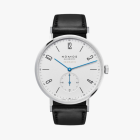 TANGENTE NEOMATIK 39 Ref. 149 | Horween Genuine Shell Cordovan Remborde Black Strap| Stainless Steel Back 