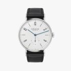 TANGENTE 38 Ref. 165 | Horween Genuine Shell Cordovan black Strap | Stainless Steel Back