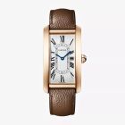 WGTA0277 Tank Americaine l Automatic, 18k Rose Gold, Leather Strap