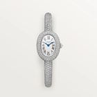 Baignoire Mini Model Watch – Ref. HPI01822 | White Gold & Diamond Bracelet