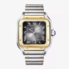 W2SA0032 Santos de Cartier l Automatic, 18k Yellow Gold, Stainless Steel