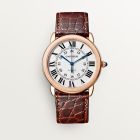 W2RN0008 Ronde Solo de Cartier l 36mm, mechanical movement with automatic winding, rose gold, leather