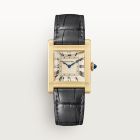 WHTA0031 Tank Normale l Manual Winding, 18K Yellow Gold, Dark Gray Alligator Leather Strap