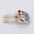 Buckle AL 16 mm Double Deployment/Butterfly 18k Rose Gold