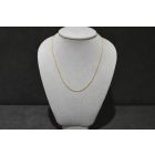 Chain Link LL 18k Yellow Gold 16" 1.7 g