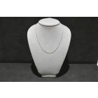 Chain Link LL 18k White Gold 16" 1.7 g
