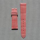 Strap PP Pink Pin Leather Alligator (Shiny) - Sq scales [PDD] 17x14 mm Short