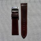 Strap NO Brown (Red Stitch) Leather Shell Cordovan 20x18 mm Short