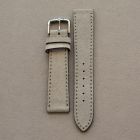 Strap NO Grey Leather Velour 18x16 mm Short