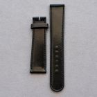Strap NO Black Leather Shell Cordovan Remborde [NPD] 20x18 mm Regular