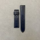 Strap PP Navy Blue (Off White Stitch) Pin Calf leather (Shiny) [PDD] 21x18 mm Regular