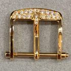 Buckle BR Diamonds 14 mm Pin 18k Rose Gold