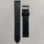 Strap NO Black Leather Shell Cordovan 19x18 mm Long