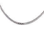 Chain Wheat Link LL 18k White Gold 20" 2.30 g