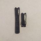 Strap BR Navy Blue Marine2 Leather Alligator (Matt) - Sq scales [PDD] 22x18 mm Short