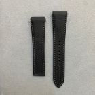 Strap CA Black SANTOS Calf leather (Matt) - Kevlar Fabric Pattern [PDD] 21x18 mm Regular