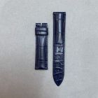 Strap BR Dusk Blue Leather Alligator (Matt) - Sq scales [PDD] 20x18 mm Regular