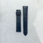 Strap CA Navy Blue TANK LOUIS CARTIER Leather Alligator (Matt) - Sq scales [PDD] 19.10x16 mm Regular