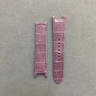 Strap CA Purple PASHA Leather Alligator (Shiny) - Sq scales [PDD] 19X16 mm Short