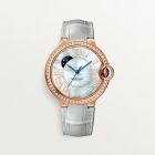 WJBB0086 Ballon Bleu de Cartier l 36 mm, mechanical movement with automatic winding, 18K rose gold, diamonds