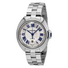 WSCL0005 Cle De Cartier l Automatic, Sunray Silver Dial, Stainless Steel Bracelet