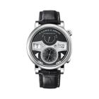 ZEITWERK STRIKING TIME With Black Dial And Black, Alligator Leather Strap