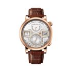 ZEITWERK STRIKING TIME With Argenté Dial And Reddish-Brown, Alligator Leather Strap