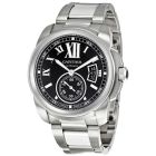 W7100016 Calibre de Cartier l Automatic, Black Dial, Bracelet