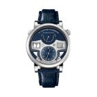 ZEITWERK MINUTE REPEATER With Deep Blue Dial And Blue, Alligator Leather Strap