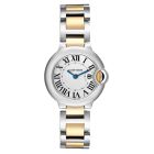 W69007Z3 Ballon Bleu l 28mm, Quartz, 18k Yellow Gold with Stainless Steel Bracelet