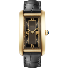 WGTA0295 Tank Américaine | Large model | automatic movement | yellow gold | leather