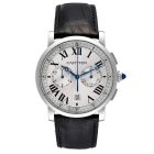 WSRO0002 Rotonde de Cartier l 40 mm, automatic movement, steel, leather