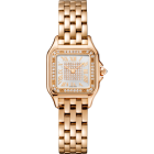 WJPN0077 Panthère de Cartier l Small model, quartz, rose gold, diamonds