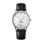 SAXONIA AUTOMATIC With Argenté Dial And Black, Alligator Leather Strap