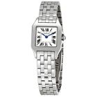 W25064Z5 Santos Demoiselle l Quartz, Silvered Grained Dial, Bracelet