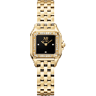 WJPN0089 Panthère de Cartier l Small model, quartz movement, yellow gold, diamonds